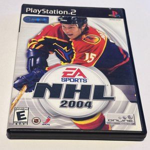 NHL 2004 Alt Cover Sony PS2 Playstation 2 Complete in Box
